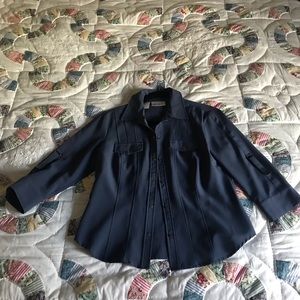 Kathy Che Tops - Adorable Kathy Che Pleated Blouse Kathy Che Tops - Adorable Kathy Che Pleated Blouse